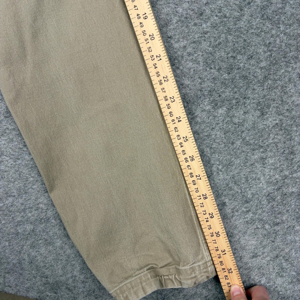 Duluth Trading Co Flex Fire Hose Pants Mens 36x34 Tan Relaxed Fit Workwear - Picture 9 of 11